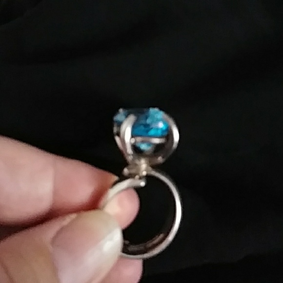 Charles Albert Blue Topaz sterling silver - Picture 3 of 7